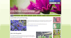 Desktop Screenshot of countrygardener.co.uk